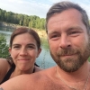 Bild från Lanna Kalkbrott av @sonicalva - Kvällsdopp i kalkbrottet med @nennep75 