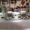 Kaffekoppar Rosenthal Maria, 500 kr 6 koppar, fat och Assietter