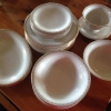 Mat tallrikar, assietter , sås skål , uppläggningsfat , serverings skål , Lidabruk , Rörstrand , Finess . Tallrikarna 45 kr st t ex