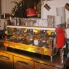 Our coffee machine - that's where the steamy magic happens :)
