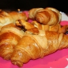 Fresh croissants filled with jam - one of the many Farfarello desserts.