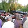 Foto från en av våra spelning på Skogshyddan sommaren 2012, vi hoppas på ännu en trevlig sommar och hälsar alla våra gäster åter välkomna när vi öppnar påsken 2013!