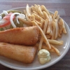 Fish & chips me pommes