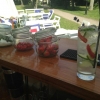 Strålande sol! Vad sägs om en svalkande gin & tonic smaksatt med gurka och chili!