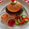 Nu har vi börjat med 
150 gram hamburgare 
för 34kr. Välkomna!