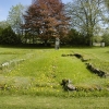 Hudene kyrkoruin, 11 maj 2004. Foto: Åke Johansson.