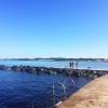 Bild från Borstahusen Strand av @landskronastad - Morgondopp i Borstahusen 
