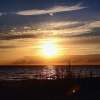 Bild från Borstahusen Strand av @jeanette_hbg - S U N S E T  #sky #sun #summer #beach #sea #water #clouds #hallahelsingborg