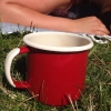 Bild av @malinkenne - Kaffe på stranden! @_andreajohanna #coffe #beach #lillolas #vacation #summer