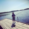 Bild av @tinae67 - ☀️❤️#storfiskarn #lillsjön