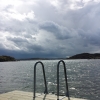 Bild från Linneviken, Kyrkesund av @drjohnsprima - Förmiddagsdopp utan filter