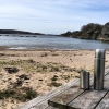 Bild av @fotorolle - Dagens frukost är avklarad i kyrkesund på Tjörn #Dagens_bild #termos #Frukostbild #Tjörn #Kyrkesund #strand #hav #coffee #breakfast