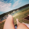 Bild från Ljungbadet av @agrencamilla - Lite sol och bad med @lolloflisan81 