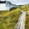 Bild från Ljunghusen Beach av @swedish_eliza - Classical, characteristic white beach huts in Ljunghusen, south west tip of Sweden. 
