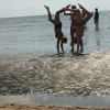 Bild av @sussk64 - Gymnastiska övningar på stranden 