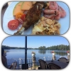 Bild från Måns Ols utvärdshus av @missv73 - Härlig lunch buffé på Måns Ols med så fin vy över sjön.