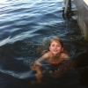 Bild från Farstastrandsbadet av @theresemalmborg - Kvällsdopp och middag på stranden