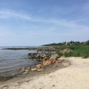 Bild av @papermix - Vi har hittat vår magiska strand vik
