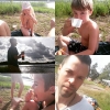 Bild från campingbadet av @henrikthorsen - Kvällsmat på stranden ^^