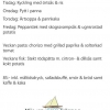 Ordningen återställd - lunchmenyn är tillbaka på sidan...