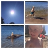 Bild från Kaananbadet av @jempajac - Efter upprop hämtade vi lillebror och drog till stranden ☀️