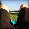 Bild av @thompape - The beach is all mine. #whitelegscaringallothersaway #bearonthebeach