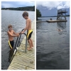Bild från Kaananbadet av @hebertcaroline - Lite simning och bad för killarna. Vi har hela badet för oss själva! En fantastisk sommardag, vindstilla, mulet och ca 20 grader, en helt vanlig svensk sommardag!