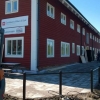 Uteplatsen tar form.
Outdoor seatingarea.