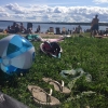 Bild av @frjenny - Det blev en dag på stranden ☀️☀️☀️ #sommar #äntligenvärme #semester #lövstabadet