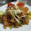 lunch 17/6-2015: Stekt ris med entrecote. En av 8 lunchmeny 