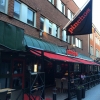 Lagom till helgen och det fina vädret har vi uteserveringspremiär! 

Även fasaden kommer målas svart för att matcha den annars uppfräschade uteserveringen