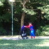 Bild från Smedsuddsbadet av @maralline - At the beach on Sunday, a superhero passed by in style! #❤️