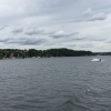 Bild från Solviksbadet av @seatower - Jag var ute en sväng med vattenskotern.