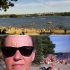 Bild från Solviksbadet av @pirkkoorn01 - Årets första dopp i Solviken