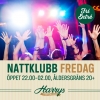 Hej gott folk..

Ikväll kör vi nattklubb 22:00-02:00..
Fri Entré hela kvällen..

Välkomna..

Mvh Harrys Oskarshamn