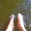 Bild från Ängsjö Friluftsgård av @henrik_k - Skönt att sitta o plaska med fötterna
#blötafötter #sommar #sommarbad