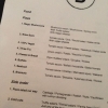 Today's food menu!