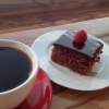 Dagens mumsiga fika: hembakad chokladkaka med da matteo kaffe.
Välkomna in!
