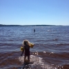 Bild från Sandviksbadet av @marre4 - Fy farao vad gött!! Piss ljummet i vattnet 