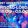 Vi öppnar igen onsdagen den 25 juni. festivalveckan har vi öppet på onsdag 18:00-23:00. På torsdag, fredag och lördag har vi öppet 18:00-03:00. Spel, bar, restaurang och nattklubb. På torsdag och fredag hittar ni DJ Justin i båset och på lördag tar Christ