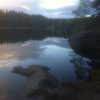 Bild från Svartsjön! av @mjandel64 - Så här lugnt och fridfullt kan det vara en majkväll efter ett scoutmöte när alla gått hem #sommar #sommarkväll #svartan #svartsjön #svartbäcken #haninge #spegling #reflection #summerevening #mirrorinthelake