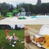 Bild från Hallstaviks Utomhusbad av @andreaskardell - En Häverödalare på Langer's grill o sen Utomhusbadet i Hallstavik. Brukar vara fullt, nu endast ett fåtal... Undrar varför? #16graderiluften #27graderivattnet