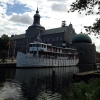 Bild från Vadstena hamn av @px_sxk - 2/8 Diana förtöjd framför slottet i Vadstena. 
Hamnen i Vadstena är hemskt vacker, och kanske egentligen det enda jag saknat från sexdagarsturen när jag de två senaste somrarna kört fyradagars (Klassiska kanalresan) me