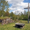 Tvärreds kyrkoruin, 10 maj 2009. Foto: Åke Johansson.