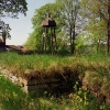 Smula kyrkoruin, maj 2000. Foto: Åke Johansson.