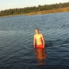 Bild från Tutaryd Beach av @johanlinnero - Höstdopp