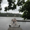 Bild av @mariaseefried - Svensk sommar! #solregnsolregn #premiärdopp #edsviken
