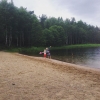 Bild från Playa Del Ingarö av @ylvalord - Här sitter jag ensam på stranden och tittar på mina barn som leker ensamma.... i REGNET! #skitsommar