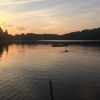 Bild från Dyviken Badplats Ingarö av @sunkisp - Hellasmåndag blev ikväll Ingarömåndag. Löpning/promenad + bad!