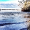 Bild av @visitsmaland - Frozen waves. #helgasjön #växjö #småland #swedishmoments #visitsweden